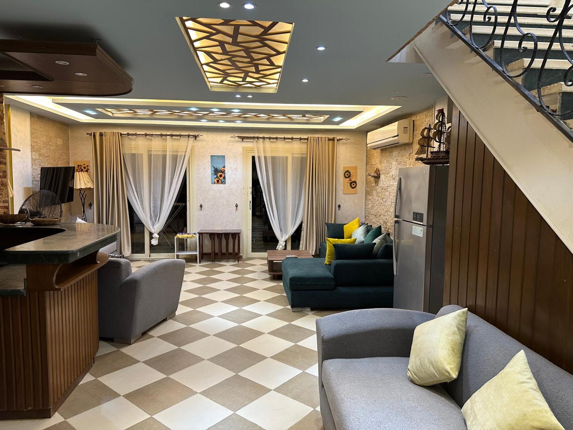 New Panorama Sea View Villa Family Ain Sukhna Exterior photo